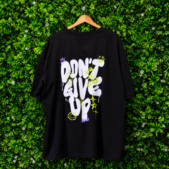 Camiseta Don't Give Up - Merch LaDolce CBD