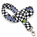 LANYARD BLANCO Y NEGRO