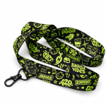 Lanyard verde y negro – Merch LaDolce CBD